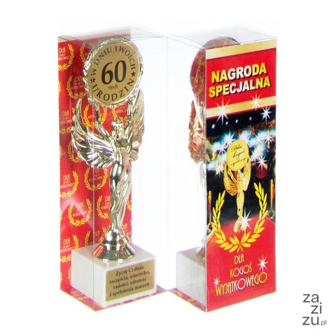 Statuetka Victoria 'W dniu Twoich 60-tych urodzin' Statuetka Victoria 'W dniu Twoich 60-tych urodzin'