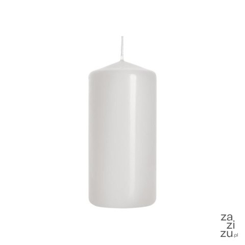 Świeca biała słupek 5x10 | W50100N Świeca biała słupek 5x10 | W50100N