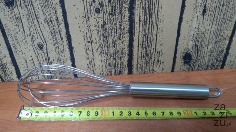 Trzepaczka nierdzewna do piany 25cm 477140 Trzepaczka nierdzewna do piany 25cm 477140