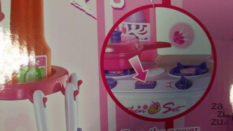 Zestaw kuchnia z wyposażeniem na baterie Zestaw kuchnia z wyposażeniem na baterie