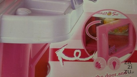 Zestaw kuchnia z wyposażeniem na baterie Zestaw kuchnia z wyposażeniem na baterie