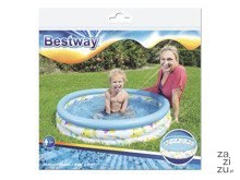 Basen dmuchany 1,02m x 25cm BESTWAY | 51008 Basen dmuchany 1,02m x 25cm BESTWAY | 51008
