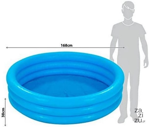 Basen dmuchany 1.68x38cm INTEX | 58446NP Basen dmuchany 1.68x38cm INTEX | 58446NP