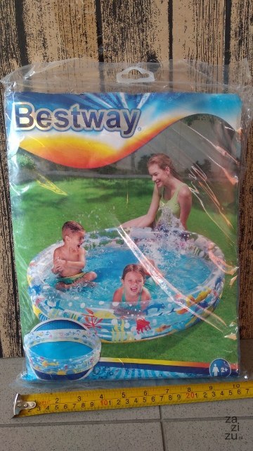 Basen dmuchany Głębiny 152x30cm - BESTWAY 51004 Basen dmuchany Głębiny 152x30cm - BESTWAY 51004