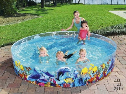 Basen rozporowy 2,44m x h46cm BESTWAY | 55031 Basen rozporowy 2,44m x h46cm BESTWAY | 55031