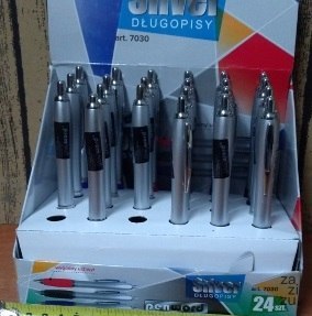 Długopis 24szt. SILVER | 7030 Długopis 24szt. SILVER | 7030
