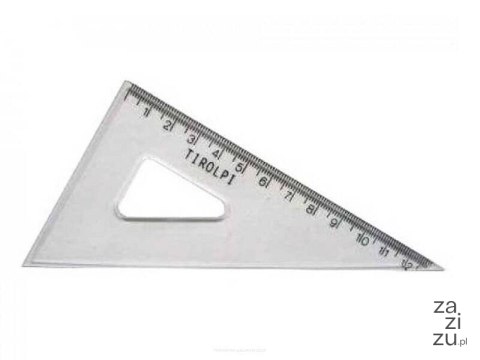 Ekierka mała 20szt. skala 60 /13cm Ekierka mała 20szt. skala 60 /13cm