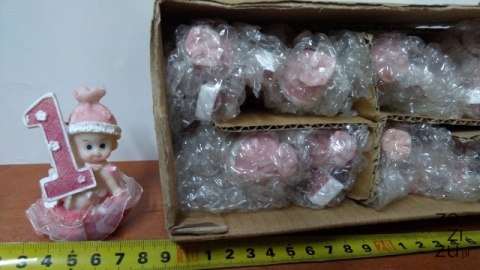 Figurka 12szt. DZIEWCZYNKA ROCZEK 7,5cm | DF10D Figurka 12szt. DZIEWCZYNKA ROCZEK 7,5cm | DF10D