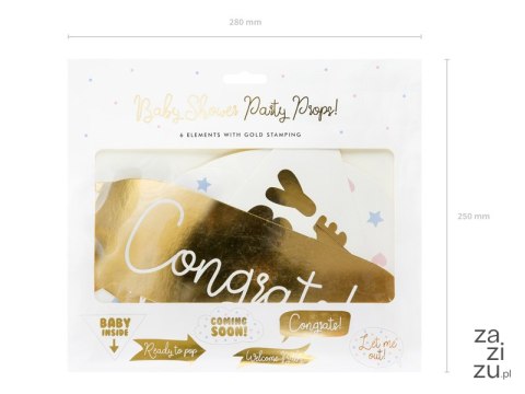 Gadżety do zdjęć na BABY SHOWER/NARODZINY | KNP28 Gadżety do zdjęć na BABY SHOWER/NARODZINY | KNP28