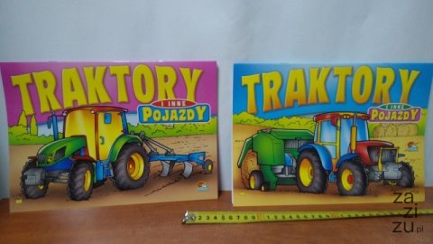 Kolorowanka TRAKTORY I INNE POJAZDY Kolorowanka TRAKTORY I INNE POJAZDY
