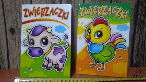 Kolorowanka ZWIERZACZKI Kolorowanka ZWIERZACZKI