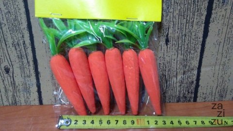 Marchewki 6szt. w worku | SWA-18121 Marchewki 6szt. w worku | SWA-18121