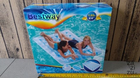 Materac dmuchany 1,93x1,42cm DWUOSOBOWY BESTWAY 43055 Materac dmuchany 1,93x1,42cm DWUOSOBOWY BESTWAY 43055