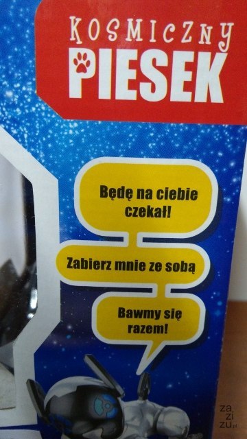 Piesek kosmiczny 13cm polski głos ROBOT HXSY20 Piesek kosmiczny 13cm polski głos ROBOT HXSY20