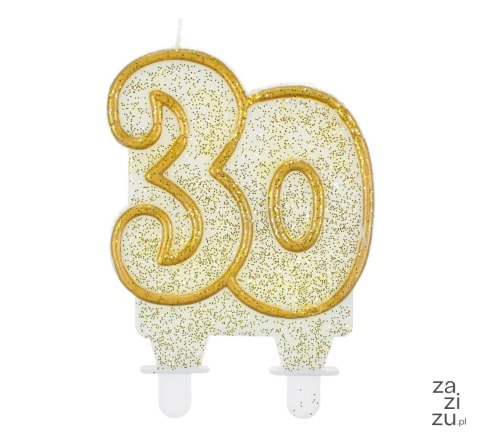 Świeczka urodzinowa ''30'' SF-CZ30 Świeczka urodzinowa ''30'' SF-CZ30