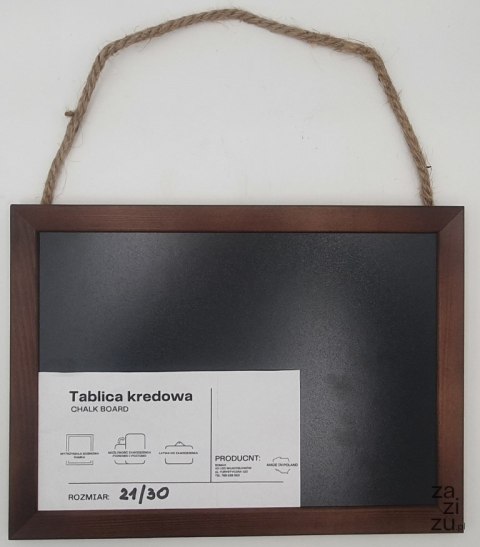 Tablica kredowa 21 x 30 cm Tablica kredowa 21 x 30 cm