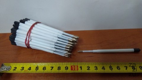 Wkład do długopisu typu ZENITH 50szt CZARNY Wkład do długopisu typu ZENITH 50szt CZARNY