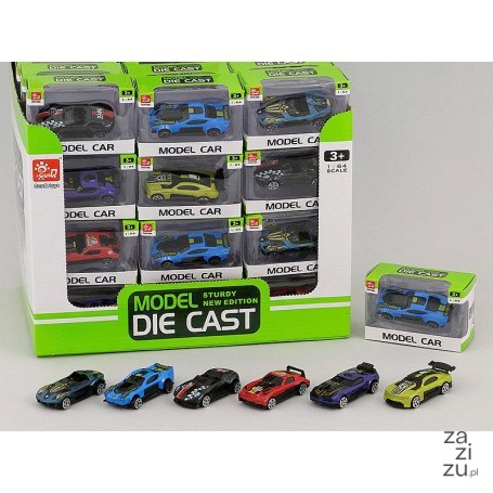 Auto sportowe metalowe 1:64 Auto sportowe metalowe 1:64