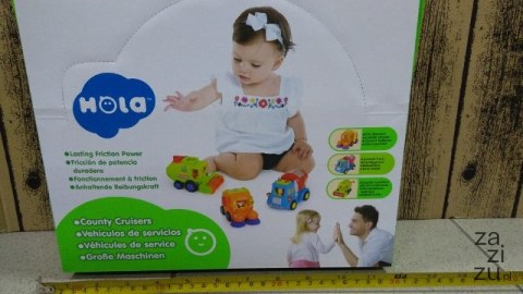 Auto z napędem 6szt. HOLA Auto z napędem 6szt. HOLA