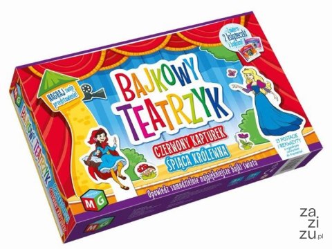 Bajkowy teatrzyk CZERWONY KAPTUREK / ŚPIĄCA KRÓLEWNA Bajkowy teatrzyk CZERWONY KAPTUREK / ŚPIĄCA KRÓLEWNA