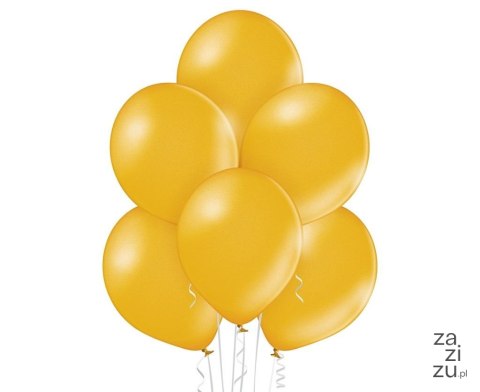 Balony 100szt. żółte METALICZNE fi-27 Balony 100szt. żółte METALICZNE fi-27