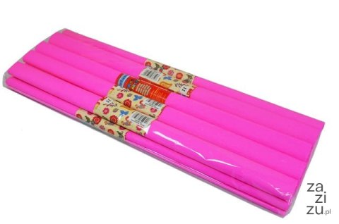 Bibuła 10szt. RÓŻOWA 200x50cm | nr 11 Bibuła 10szt. RÓŻOWA 200x50cm | nr 11