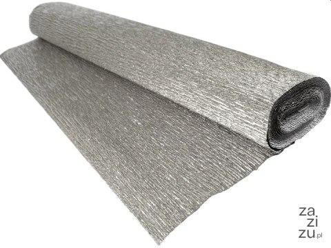 Bibuła 5szt. metalizowana SREBRNA 50x100cm | KRM-160 Bibuła 5szt. metalizowana SREBRNA 50x100cm | KRM-160