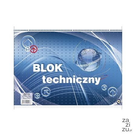 Blok 10szt. techniczny biały A3 | Q10K Blok 10szt. techniczny biały A3 | Q10K