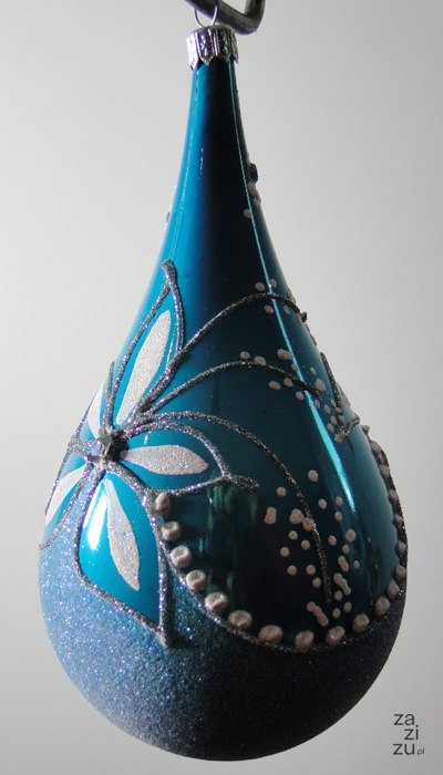 Bombki 3szt. ORNAMENT ŁEZKA | DK0150 Bombki 3szt. ORNAMENT ŁEZKA | DK0150