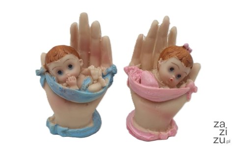 Figurka dzieciątko w dłoni 8 x 5 cm Figurka dzieciątko w dłoni 8 x 5 cm