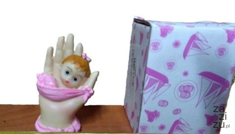 Figurka dzieciątko w dłoni 8 x 5 cm Figurka dzieciątko w dłoni 8 x 5 cm