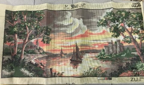 Kanwa do wyszywania 50 x100 cm Kanwa do wyszywania 50 x100 cm
