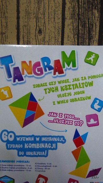 Łamigłówka TANGRAM Łamigłówka TANGRAM