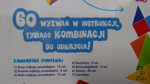 Łamigłówka TANGRAM Łamigłówka TANGRAM