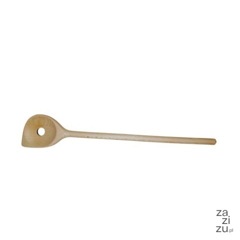 Łyżka drewniana z rogiem i dziurką L108 Łyżka drewniana z rogiem i dziurką L108