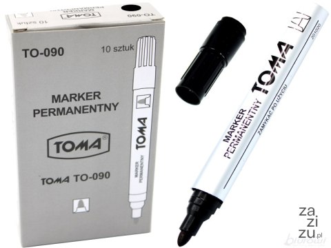 Marker 10szt. czarny TOMA | TO-090 7005 Marker 10szt. czarny TOMA | TO-090 7005