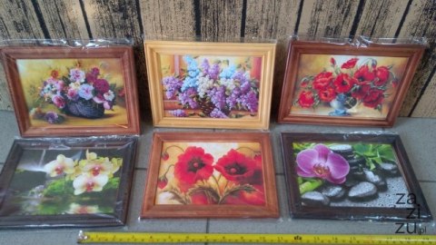 Obraz w drewnianej ramie 13x18 Obraz w drewnianej ramie 13x18