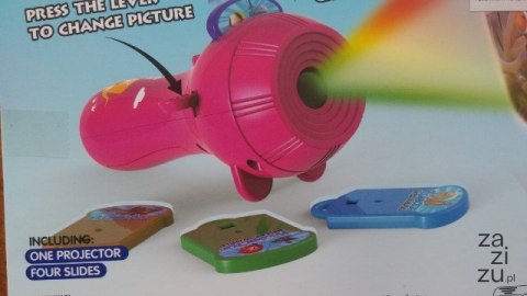 Projektor latarka obrazki rybki zwierzątka | TA0078 R Projektor latarka obrazki rybki zwierzątka | TA0078 R