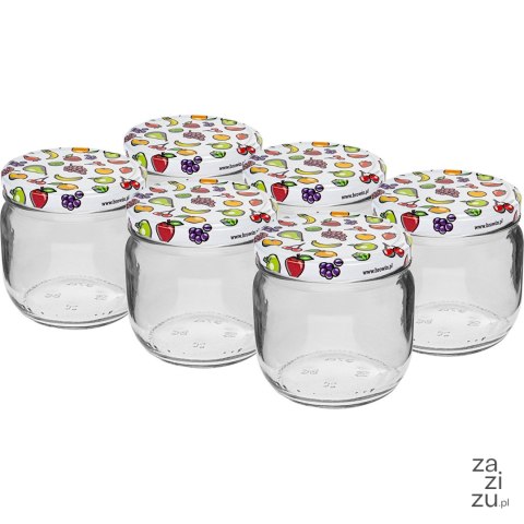 Słoik 6szt. F-82 370ml | 132346 Słoik 6szt. F-82 370ml | 132346
