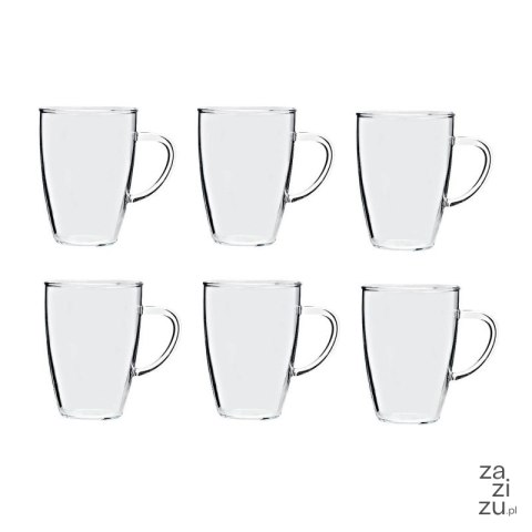 Szklanki 6szt żaroodporne ze szkła boro-krzemowego 250ml Termisil Szklanki 6szt żaroodporne ze szkła boro-krzemowego 250ml Termisil