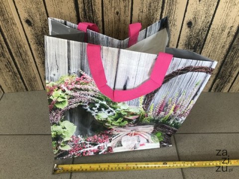 Torba na zakupy PP WRZOS 34x34x22 Torba na zakupy PP WRZOS 34x34x22