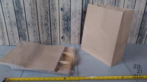 Torebka prezentowa 12szt EKO 27X33 Torebka prezentowa 12szt EKO 27X33