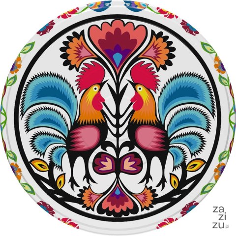 Zakrętki do słoików 10szt. FI-66 FOLK | 136411 Zakrętki do słoików 10szt. FI-66 FOLK | 136411