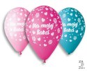 Balon 5szt BABCIA 33cm gs120