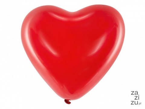 Balon gumowy 6szt. CZERWONE SERCE 40cm | 092S-6 Balon gumowy 6szt. CZERWONE SERCE 40cm | 092S-6