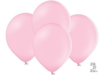 Balony 100szt różowe pastelowe 23 cm - 100szt. 88-06 Balony 100szt różowe pastelowe 23 cm - 100szt. 88-06
