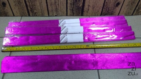 Bibuła 5szt. ZŁOTA RÓŻOWA 50x100cm | KRM-164 Bibuła 5szt. ZŁOTA RÓŻOWA 50x100cm | KRM-164