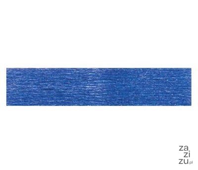 Bibuła 5szt. metalizowana NIEBIESKA 50x100cm | KRM-165 Bibuła 5szt. metalizowana NIEBIESKA 50x100cm | KRM-165