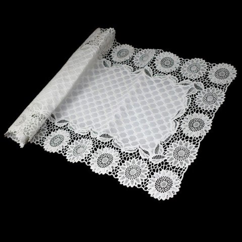 Bieżnik 40x84cm winylowy 10szt. BIAŁY Bieżnik 40x84cm winylowy 10szt. BIAŁY