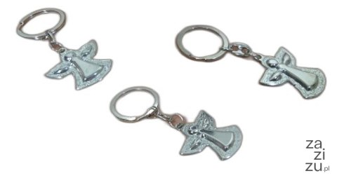 Brelok metalowy 10szt. ANIOŁ Brelok metalowy 10szt. ANIOŁ